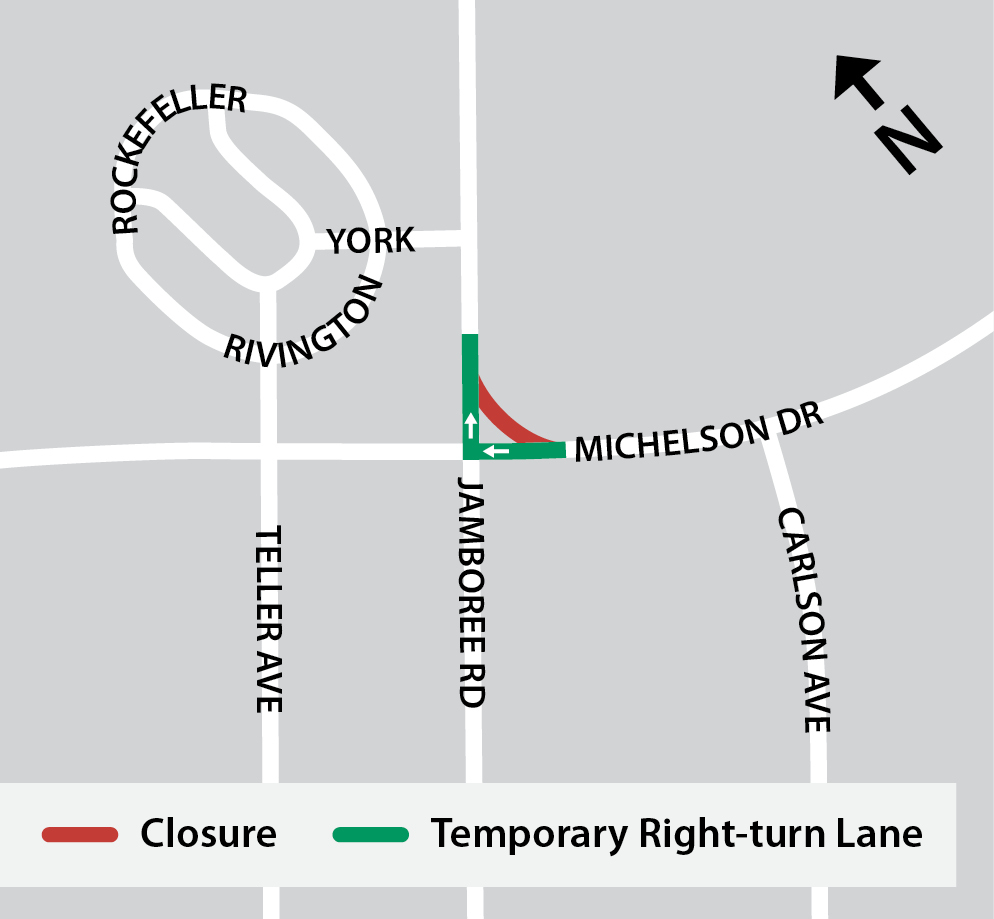 Jamboree Road and Michelson Drive Bicycle and Pedestrian Bridge (CIP 321601)