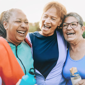 seniors being active