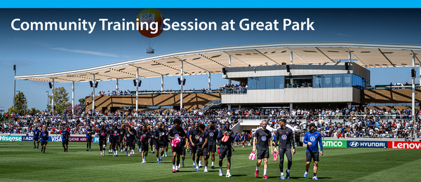 Community Training Session at Great Park