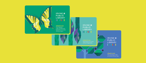 Irvine Public Library Cards