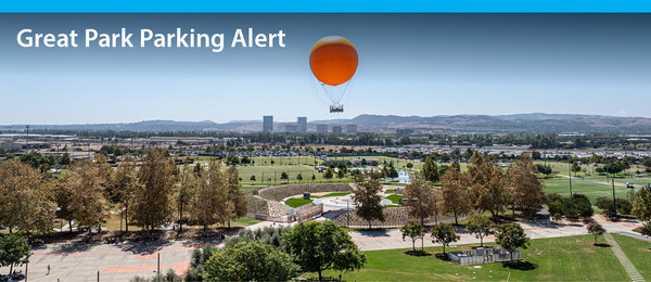 Great Park Parking Alert
