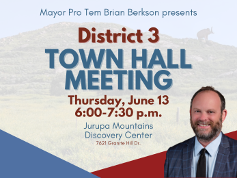 Berkson Townhall Meeting ad