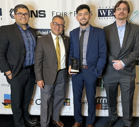 City's Planners accept American Planners Award for the Inland Empire