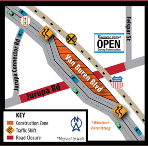 Jurupa Grade Separation Bridge Opening