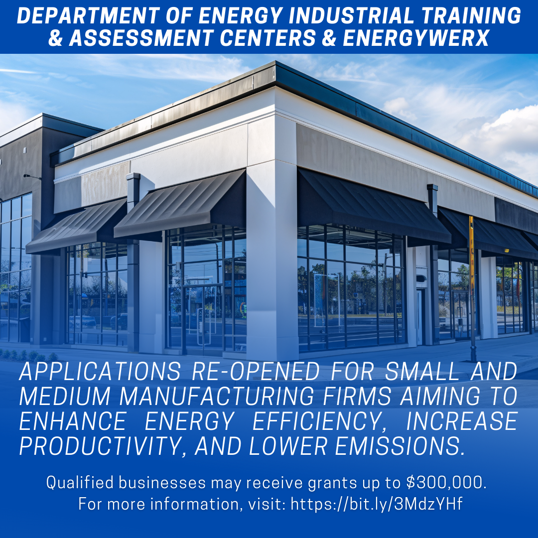 Dept of Energy training flyer
