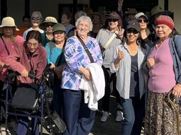 Seniors at Eddie Dee Smith Senior Center