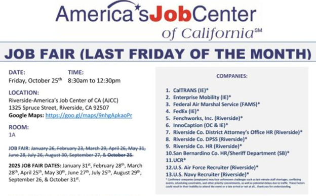 Job Fair Flyer