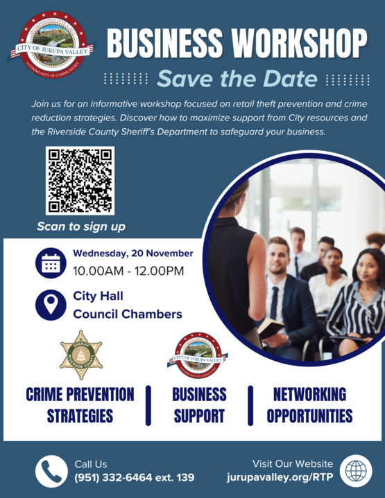 Business Workshop Flyer