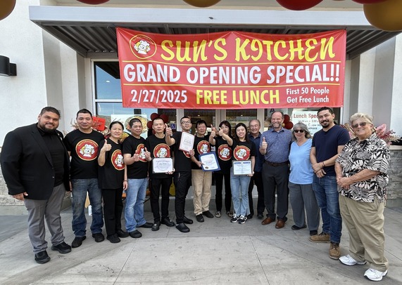 Sun's Kitchen Photo-op