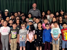 Berkson visit Sunnyslope Elementary