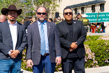 Council members at Cordero Freeway Dedication_April 9, 2025