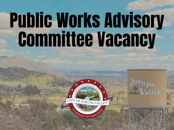 Public Works Advisory Vacancy