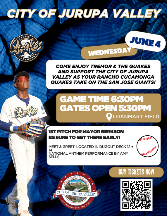Quakes Baseball Game