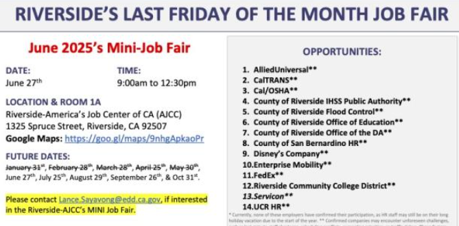 Job Fair Flyer