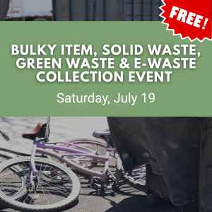 Bulky Item Collection Event
