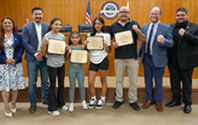 Local Junior Boxing Athletes honored at City Council Meeting