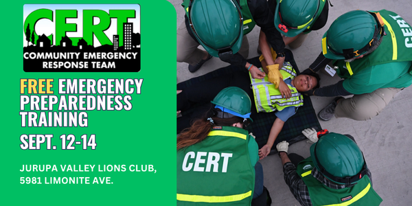 CERT courses in September