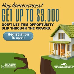 Earthquake Brace and Bolt Program 2025