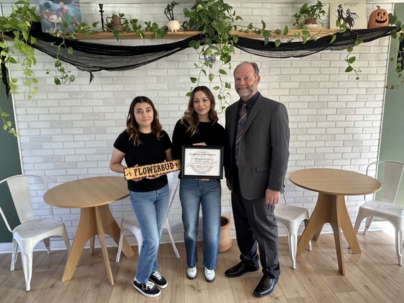 Flowerbud coffee Mayor recognition