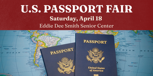 Passport Fair in April at Eddie Dee Smith Center