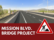 Mission Boulevard Bridge Construction Project