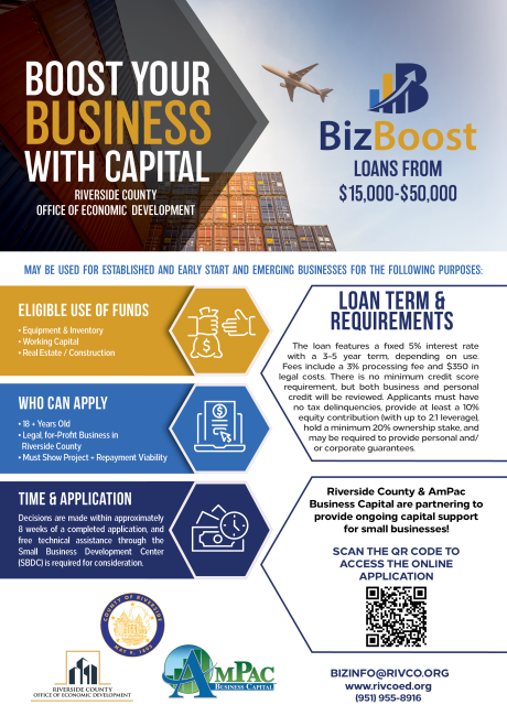 RivCo Biz Boost flyer