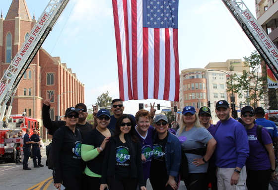 Group of Probation Staff at March of Dimes Event