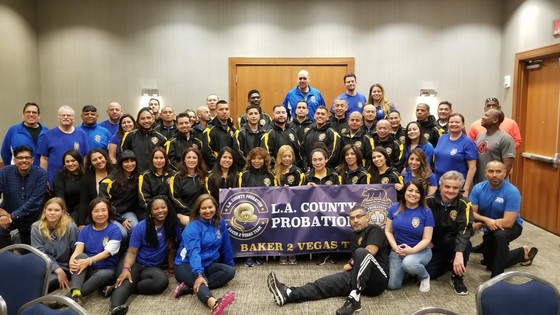 L.A. County Probation's Baker To Vegas Team and Volunteers