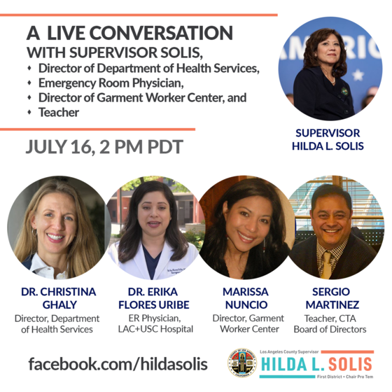 A live conversation with Supervisor Solis