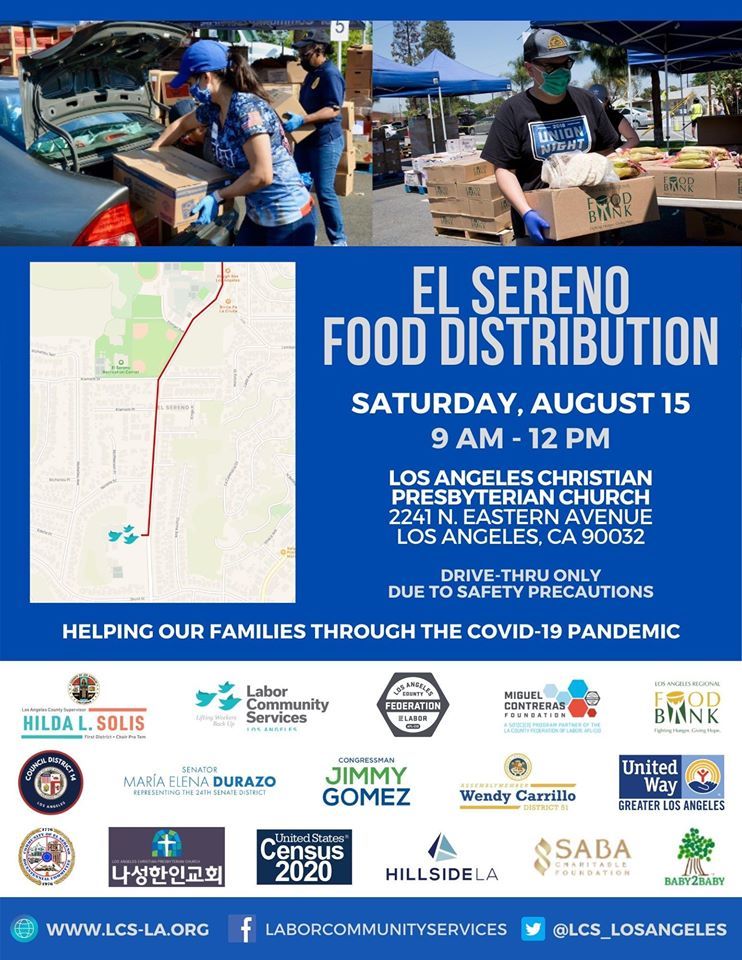 el sereno food distribution