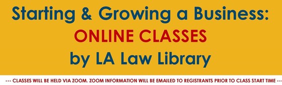 Business Classes from the LA Law Library