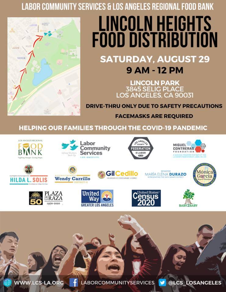 Lincoln heights food distribution