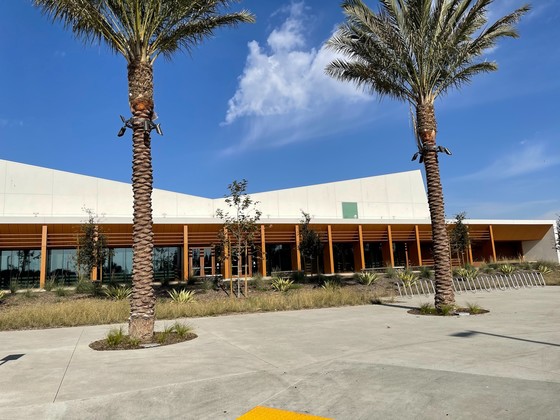 Earvin "Magic" Johnson Park Outside Community Center