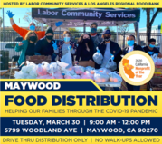 Maywood food distribution
