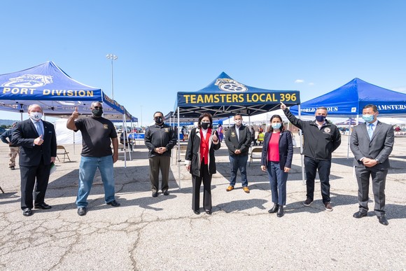 Teamsters Vaccination Clinic