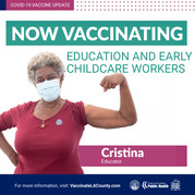 Vaccine Eligibility: Child Care and Education Sector