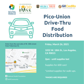 NHF food distribution