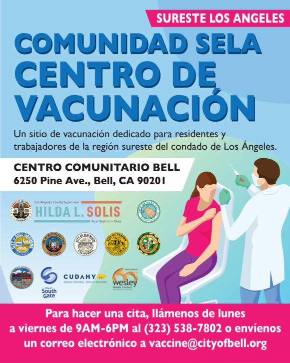 SELA Community COVID vaccination center