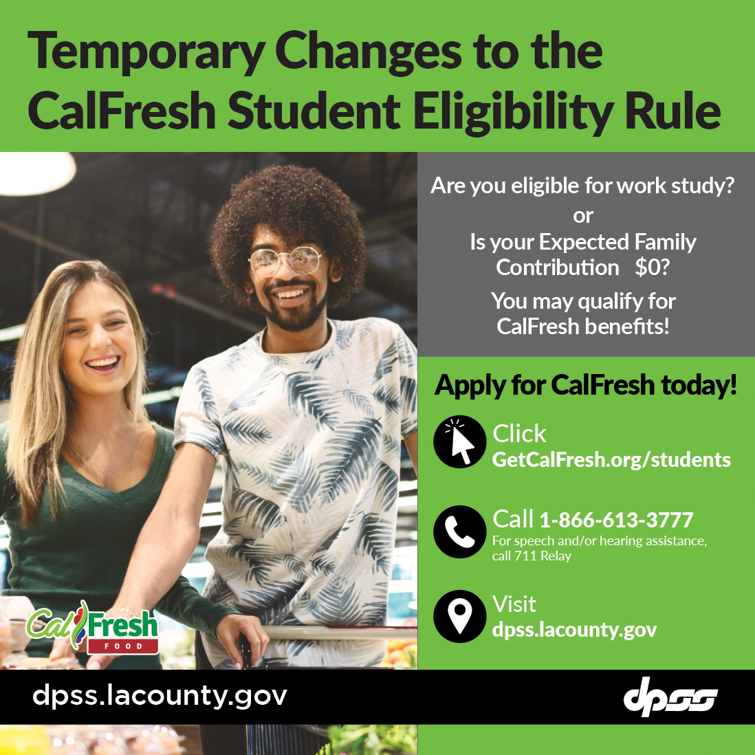 HELP FOR STUDENTS_CalFresh