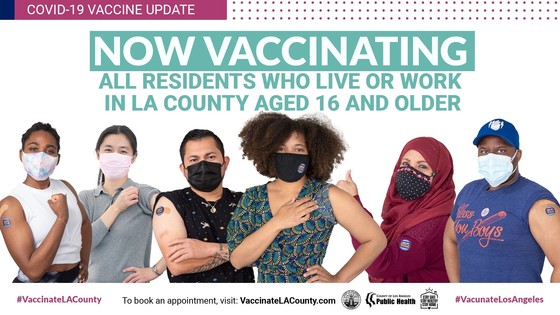 Vaccines for 16+