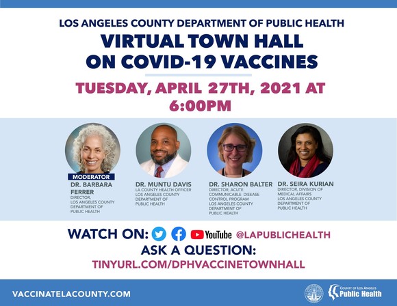 COVID-19 LADPH Town Hall April 27