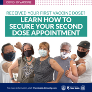 Second dose of COVID vaccine