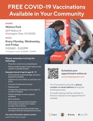 Walnut Park Vaccine Clinic