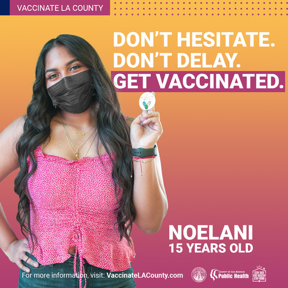 Get Vaccinated, Don't Delay