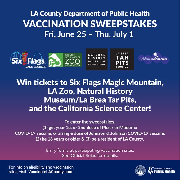 DPH Vaccine Sweepstakes