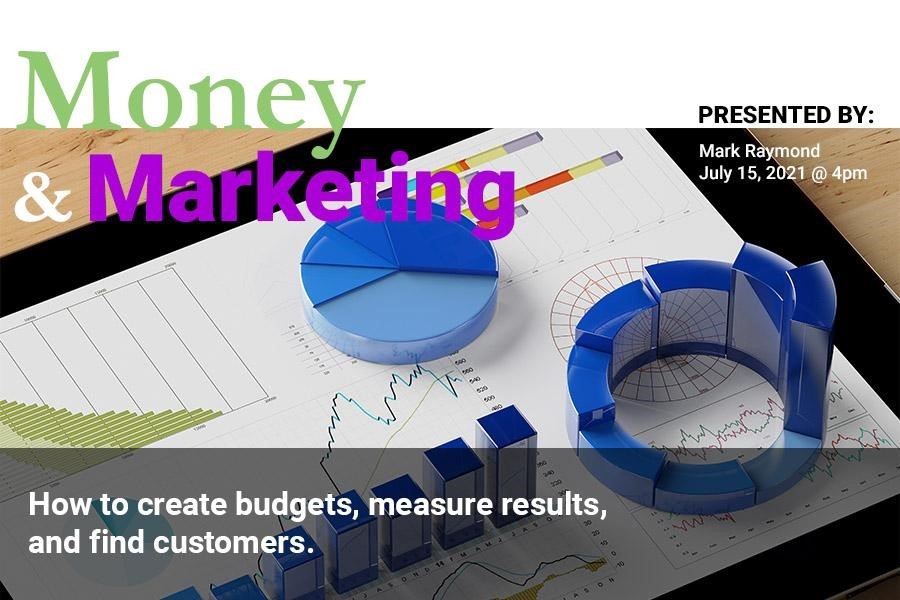 Money and market webinar flyer