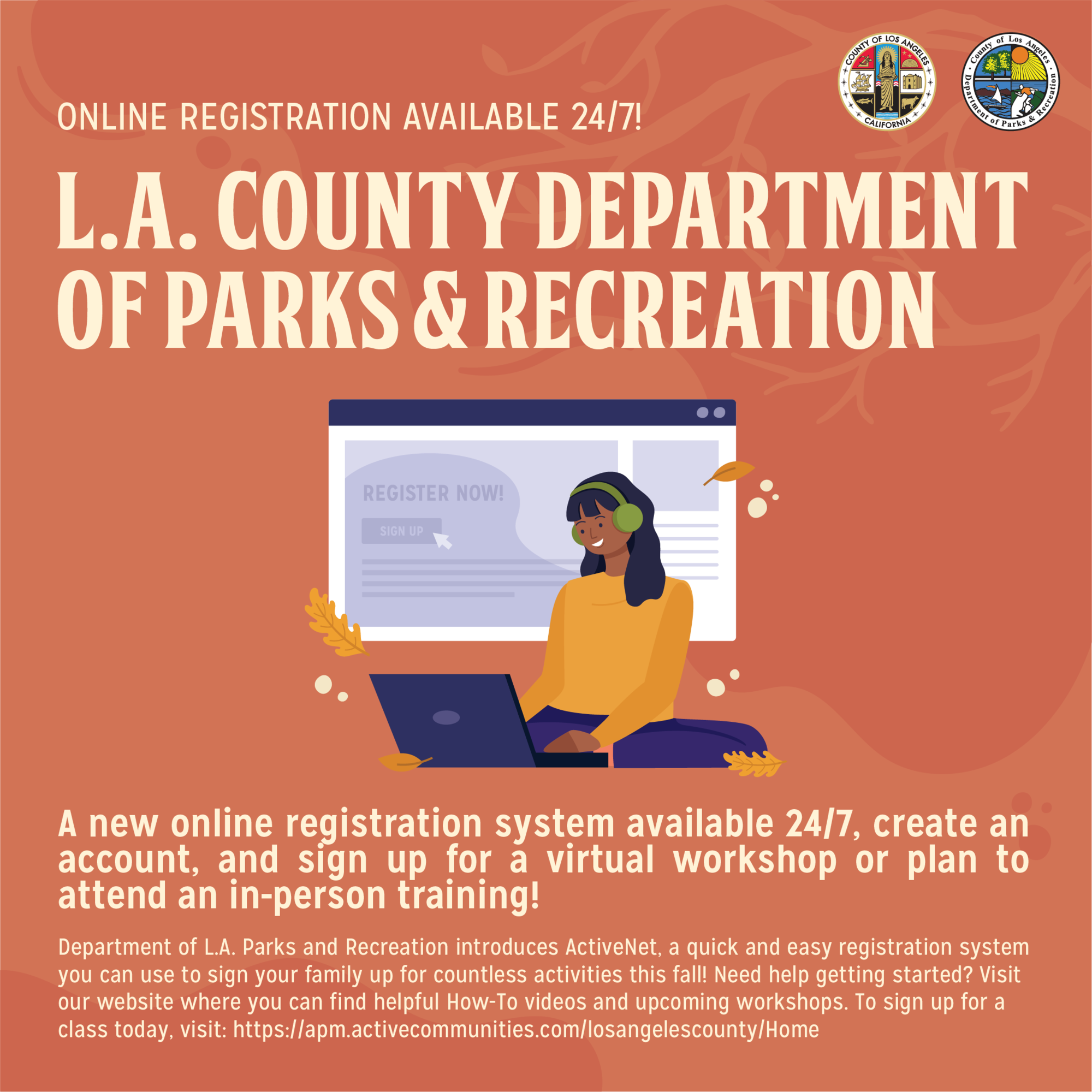 La county parks and recreation jobs