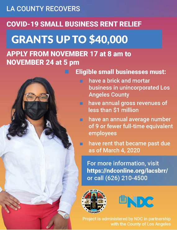 COVID-19 Small Business Rent Relief