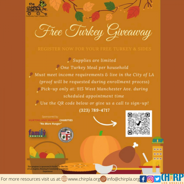 Free turkey giveaway