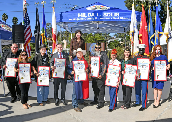 East LA Veterans Day Event